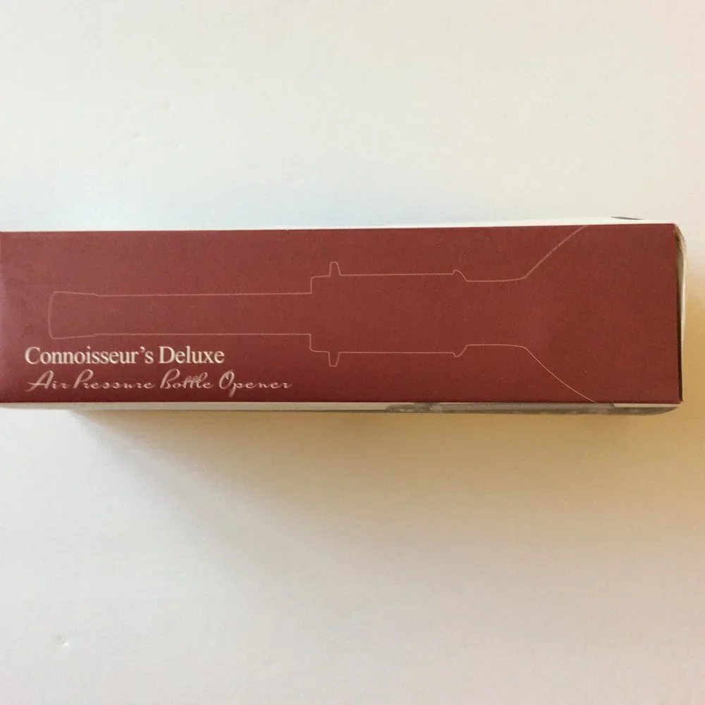 CONNOISSEURS DELUXE AIR PRESSURE BOTTLE OPENER
